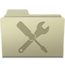 Utilities Folder Ash icon